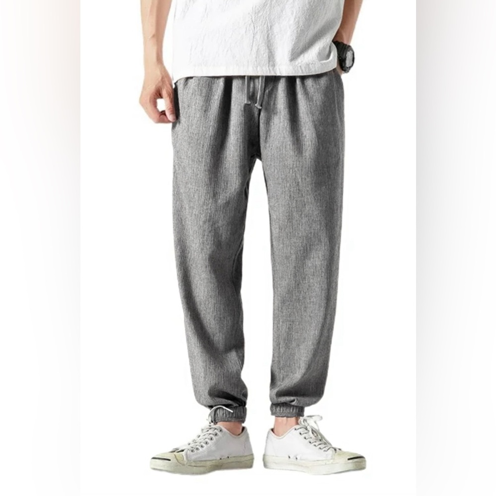 Linen/ cotton loose pants /11 boy